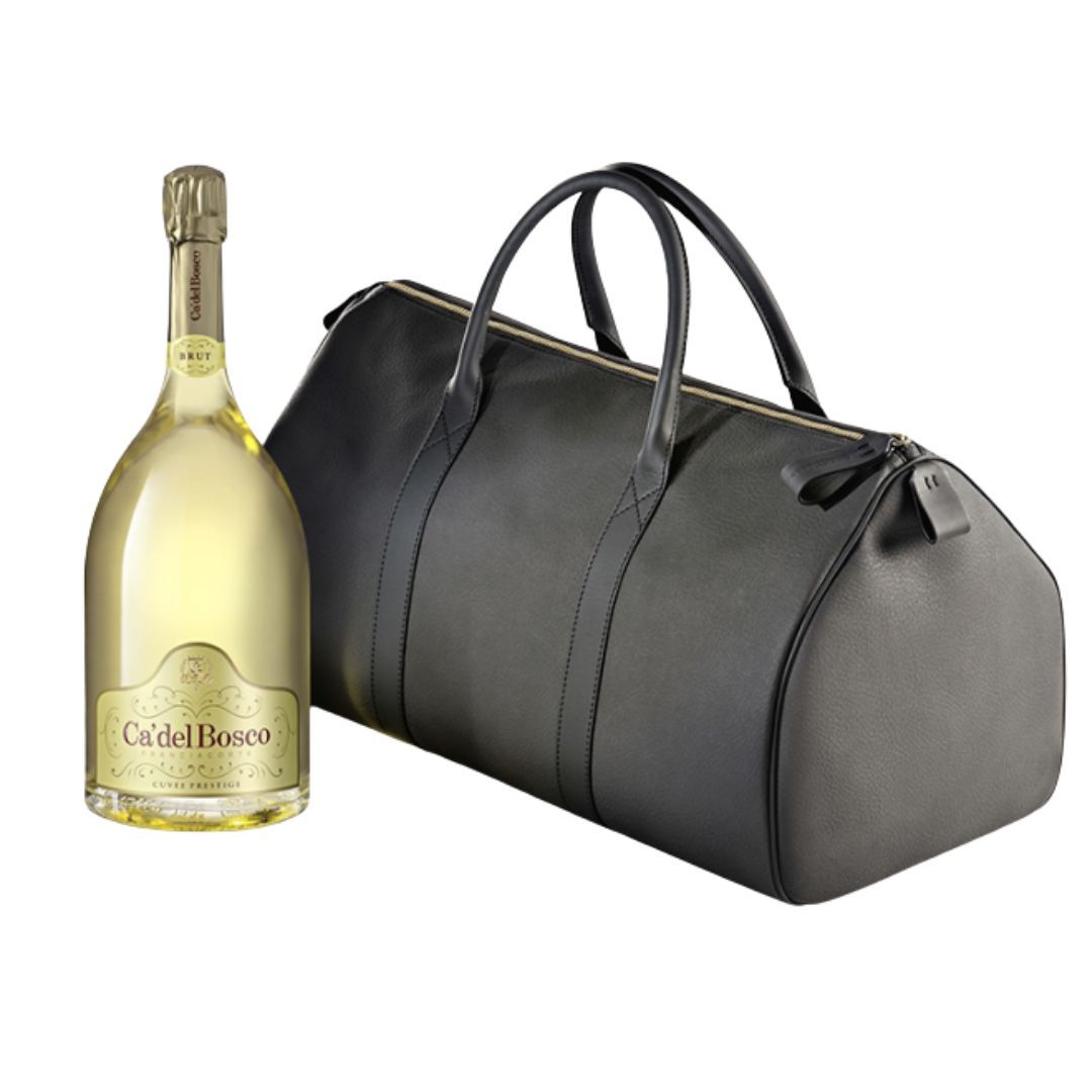 Prestige Edizione 47 6 litri Mathusalemcon Fardo Bag in Pelle Ca’ Del Bosco